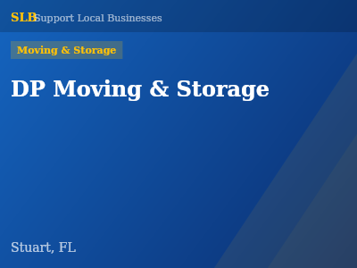 DP Moving & Storage — Moving & Storage in Stuart, FL