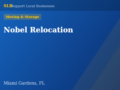 Nobel Relocation — Moving & Storage in Miami Gardens, FL