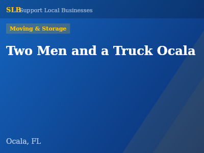 Two Men and a Truck Ocala — Moving & Storage in Ocala, FL