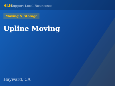 Upline Moving — Moving & Storage in Hayward, CA