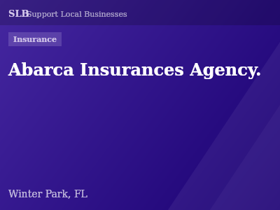 Abarca Insurances Agency. — Insurance in Winter Park, FL