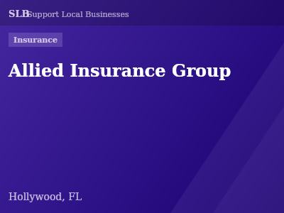 Allied Insurance Group — Insurance in Hollywood, FL