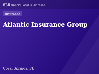 Atlantic Insurance Group — Insurance in Coral Springs, FL