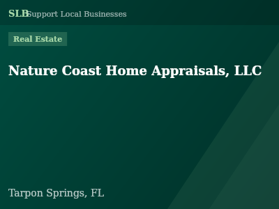 Nature Coast Home Appraisals, LLC — Real Estate in Tarpon Springs, FL