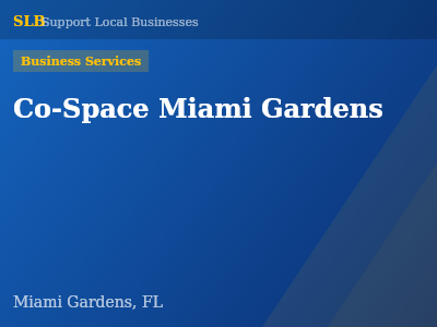Co-Space Miami Gardens — Business Services in Miami Gardens, FL