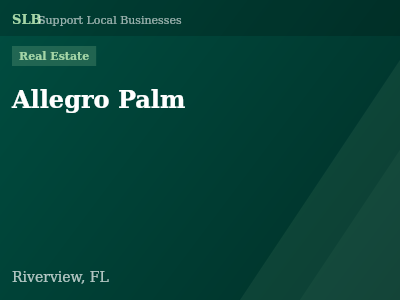Allegro Palm — Real Estate in Riverview, FL