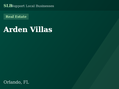 Arden Villas — Real Estate in Orlando, FL