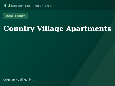 Country Village Apartments — Real Estate in Gainesville, FL