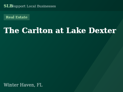 The Carlton at Lake Dexter — Real Estate in Winter Haven, FL
