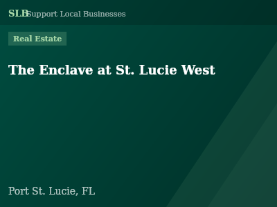 The Enclave at St. Lucie West — Real Estate in Port St. Lucie, FL