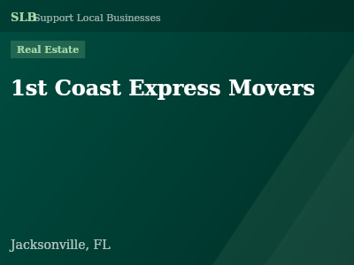 1st Coast Express Movers — Real Estate in Jacksonville, FL
