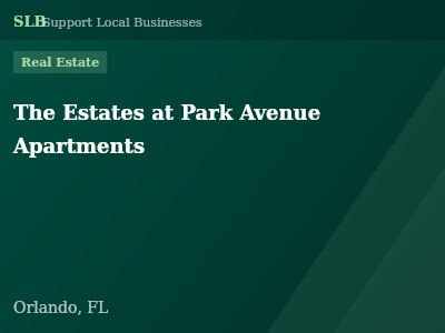 The Estates at Park Avenue Apartments — Real Estate in Orlando, FL
