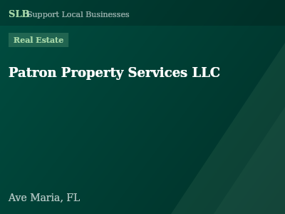 Patron Property Services LLC — Real Estate in Ave Maria, FL