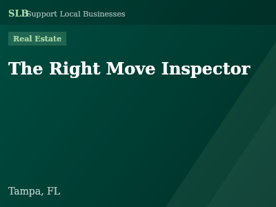 The Right Move Inspector — Real Estate in Tampa, FL