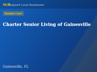 Charter Senior Living of Gainesville — Senior Care in Gainesville, FL
