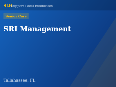 SRI Management — Senior Care in Tallahassee, FL
