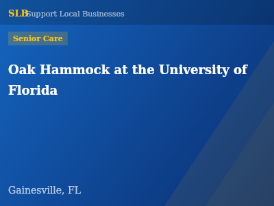 Oak Hammock at the University of Florida — Senior Care in Gainesville, FL