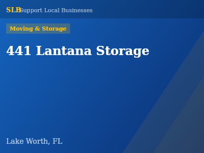 441 Lantana Storage — Moving & Storage in Lake Worth, FL