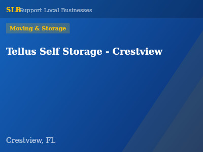 Tellus Self Storage - Crestview — Moving & Storage in Crestview, FL
