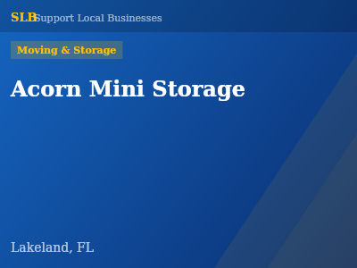 Acorn Mini Storage — Moving & Storage in Lakeland, FL