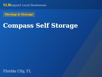 Compass Self Storage — Moving & Storage in Florida City, FL