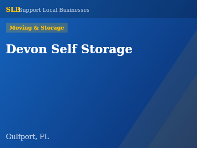 Devon Self Storage — Moving & Storage in Gulfport, FL