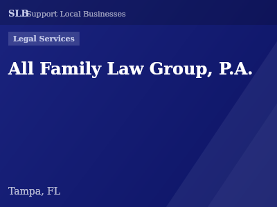 All Family Law Group, P.A. — Legal Services in Tampa, FL