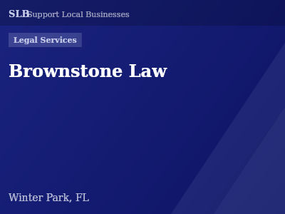 Brownstone Law — Legal Services in Winter Park, FL