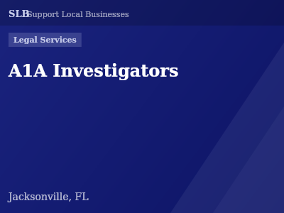 A1A Investigators — Legal Services in Jacksonville, FL