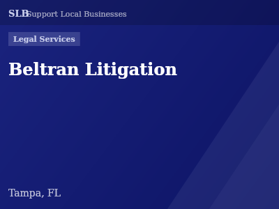 Beltran Litigation — Legal Services in Tampa, FL