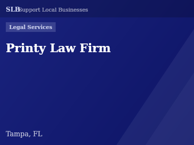 Printy Law Firm — Legal Services in Tampa, FL