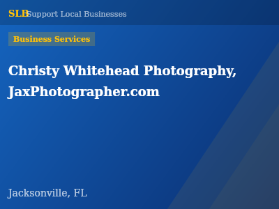 Christy Whitehead Photography, JaxPhotographer.com — Business Services in Jacksonville, FL