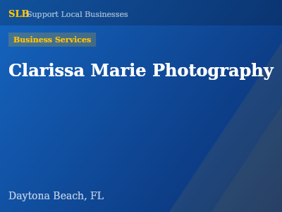Clarissa Marie Photography — Business Services in Daytona Beach, FL