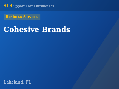 Cohesive Brands — Business Services in Lakeland, FL