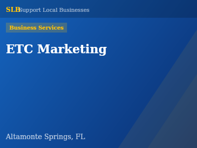 ETC Marketing — Business Services in Altamonte Springs, FL