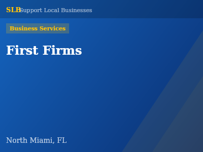 First Firms — Business Services in North Miami, FL