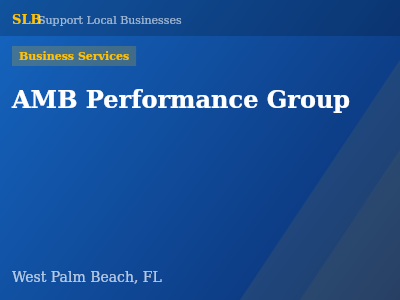 AMB Performance Group — Business Services in West Palm Beach, FL