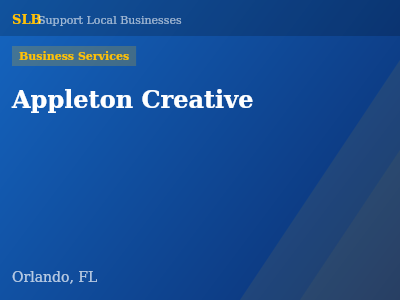 Appleton Creative — Business Services in Orlando, FL