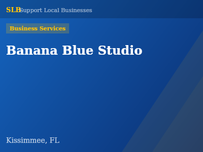 Banana Blue Studio — Business Services in Kissimmee, FL