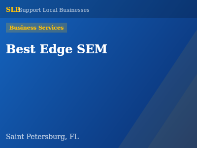 Best Edge SEM — Business Services in Saint Petersburg, FL