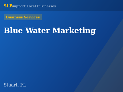 Blue Water Marketing — Business Services in Stuart, FL
