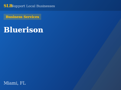 Bluerison — Business Services in Miami, FL