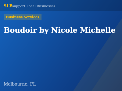 Boudoir by Nicole Michelle — Business Services in Melbourne, FL