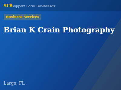 Brian K Crain Photography — Business Services in Largo, FL