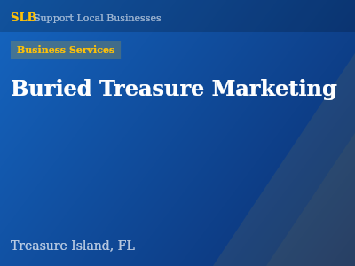 Buried Treasure Marketing — Business Services in Treasure Island, FL