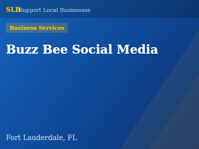 Buzz Bee Social Media — Business Services in Fort Lauderdale, FL
