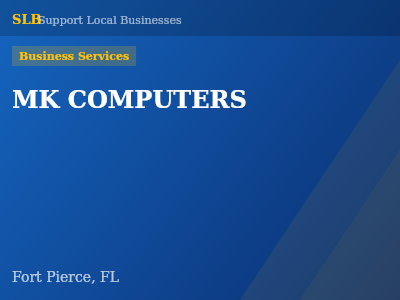 MK COMPUTERS — Business Services in Fort Pierce, FL