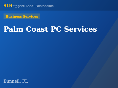 Palm Coast PC Services — Business Services in Bunnell, FL