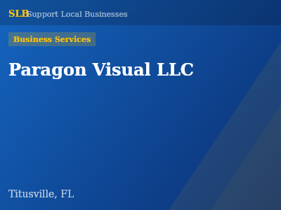 Paragon Visual LLC — Business Services in Titusville, FL
