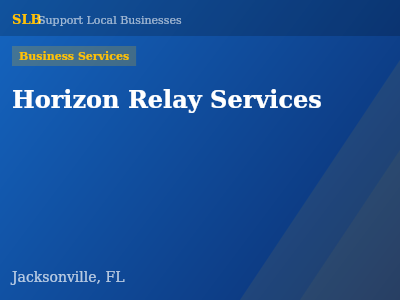 Horizon Relay Services — Business Services in Jacksonville, FL